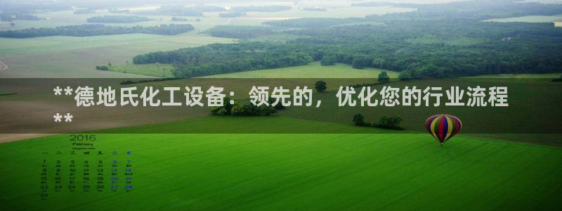 新城平台代理注册流程：**德地氏化工设备：领先的，